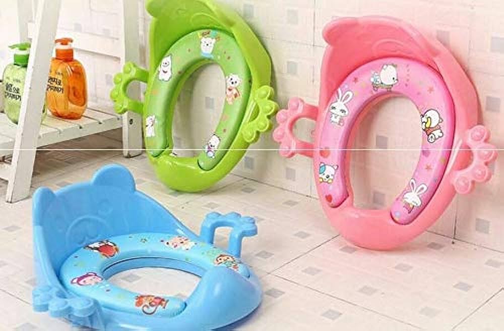 amazon uk baby toilet seat Toilet seat handles baby cushion seats soft pedestal training 1pc pan child kids potty infant pad ring children