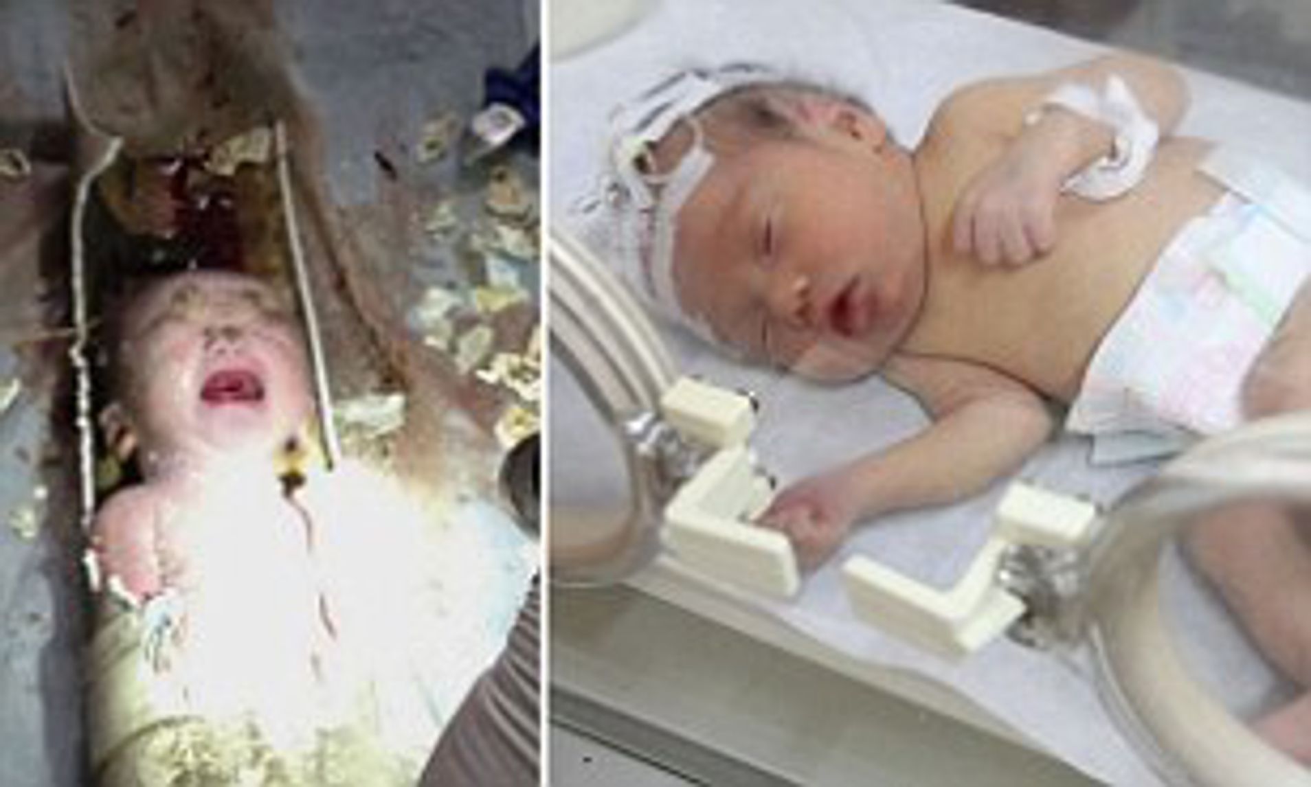 baby born in the toilet Baby 'healthy' after china toilet pipe rescue