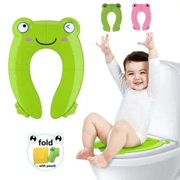baby bunting foldable toilet seat Baby travel foldable potty toilet seat cushion folding kid toilet seat