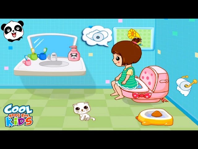 baby bus games toilet training Babybus safety games kids game