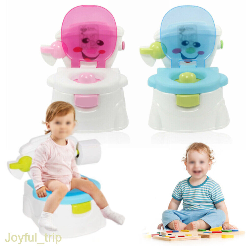 baby chair baby toilet New baby toilet trainer toddler kid potties training seat smile face