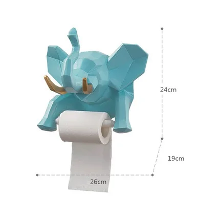 baby elephant toilet roll holder Aliexpress.com : buy blue series creative elegant hand painted elephant