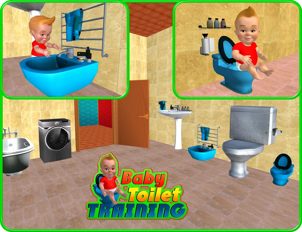 baby first toilet trained Toilet training baby simulator apkpure