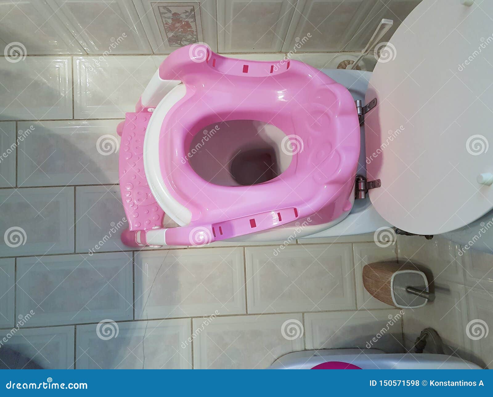 baby pink toilet accessories Toilet inodoro asiento muchacha aprendizaje