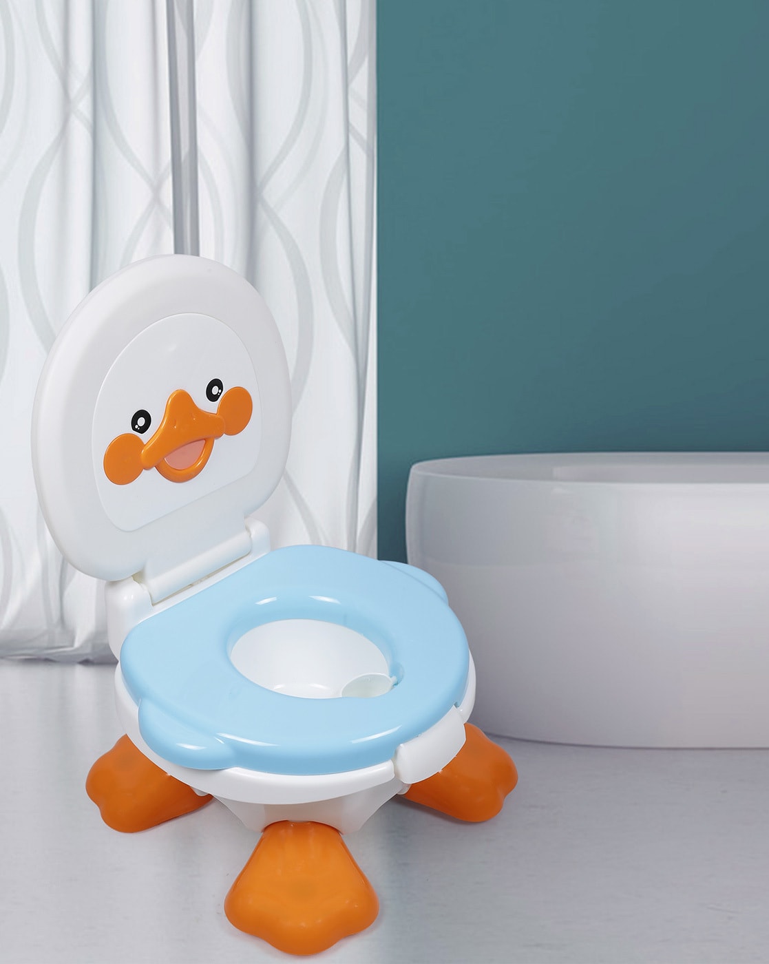 baby toilet seat flipkart Potty seat duck style baby csm training