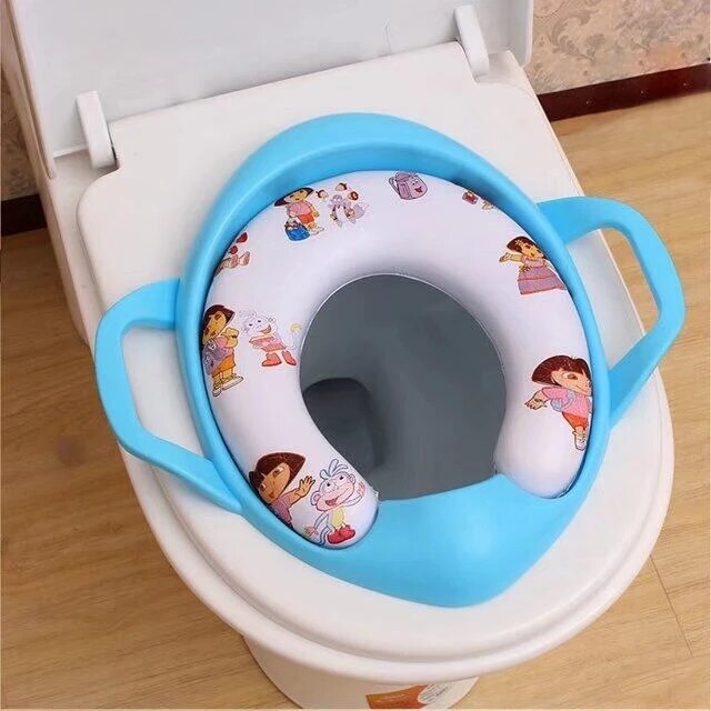 baby toilet seat south africa Baby soft toilet training seat cushion child seat with handles baby
