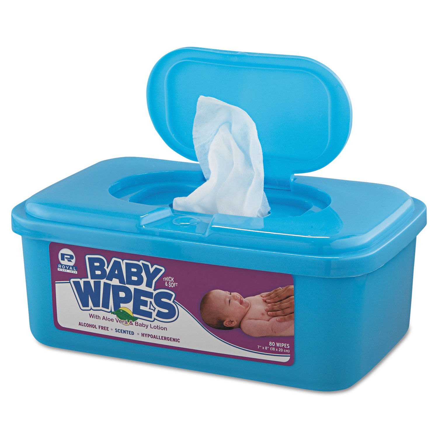 baby wipes instead of toilet paper Royal paper baby wipes, unscented, 12 tubs rpp rpbwu-80