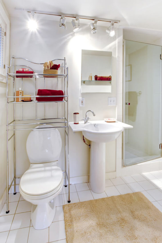 bathroom furniture over toilet 51+ easy over the toilet storage ideas & designs for 2022 — offbeatbros