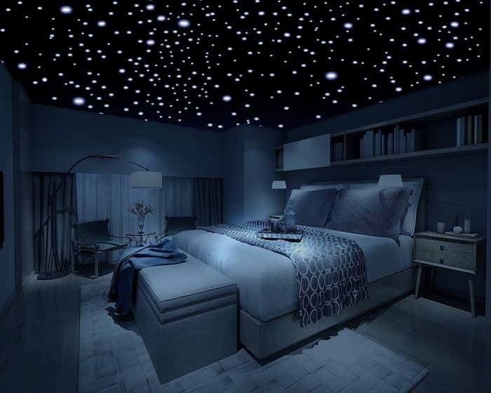 bed under stars Sleep bedroomdecor