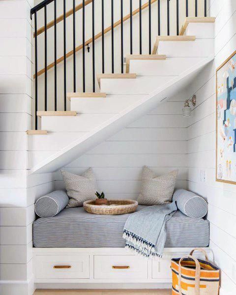 bedroom under stairs Awesome design ideas to build room under stairs
