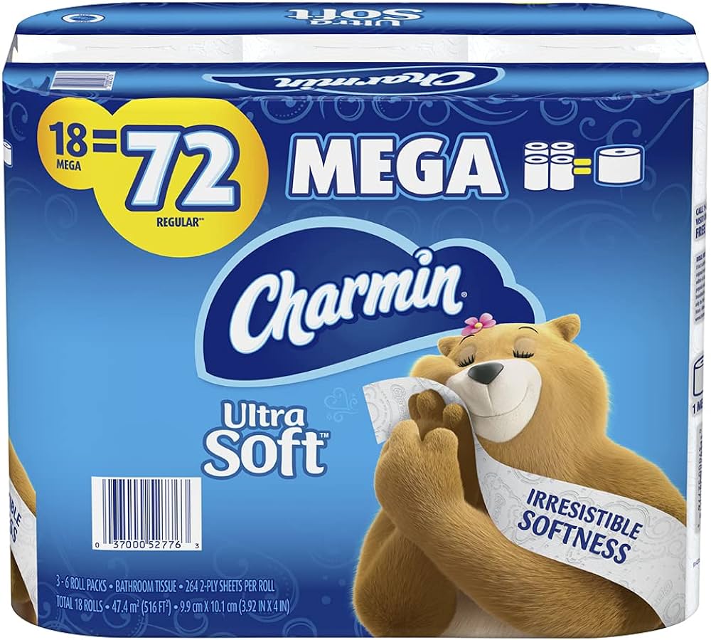 charmin toilet paper baby pictures Charmin ultra soft toilet paper, 18 mega rolls, 4752 sheets