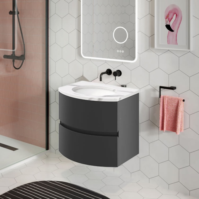 crosswater toilet furniture unit Crosswater onyx black toilet furniture unit