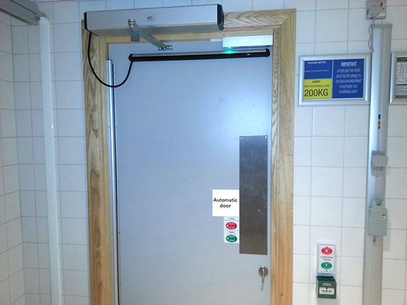 disabled toilet door furniture heights Disabled toilet doors from adis automatic doors