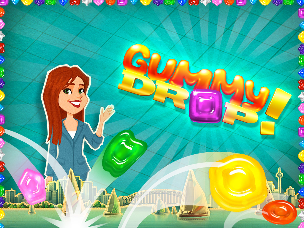 Free Download Gummy Gummy drop pc game play mobile hit comes let go friends
