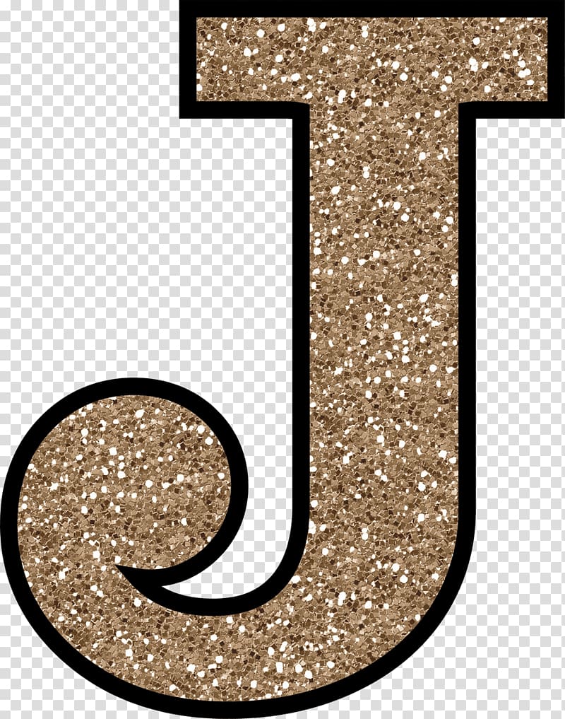 Free Download J Letter glitter print pluspng transparent