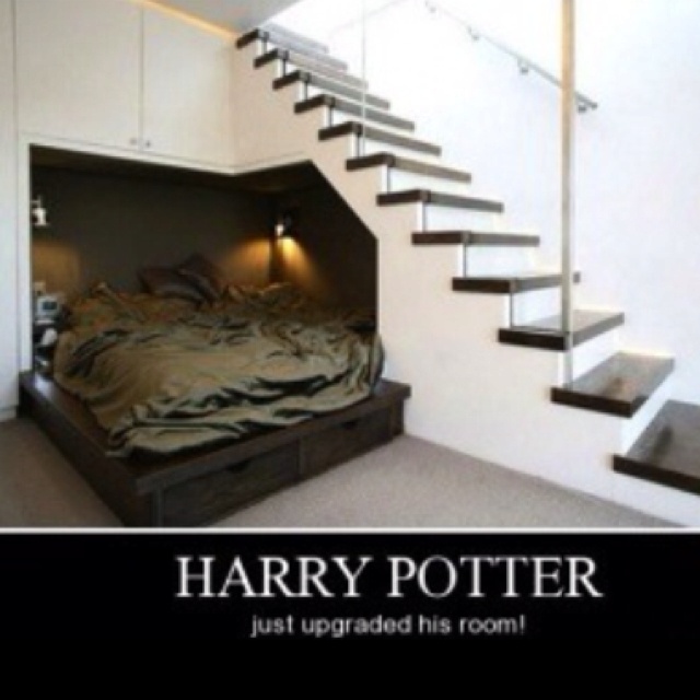 harry potter room under stairs Stairs space wasted underneath cupboards drawers rooms under potter harry usefulness wonderful would tumblr