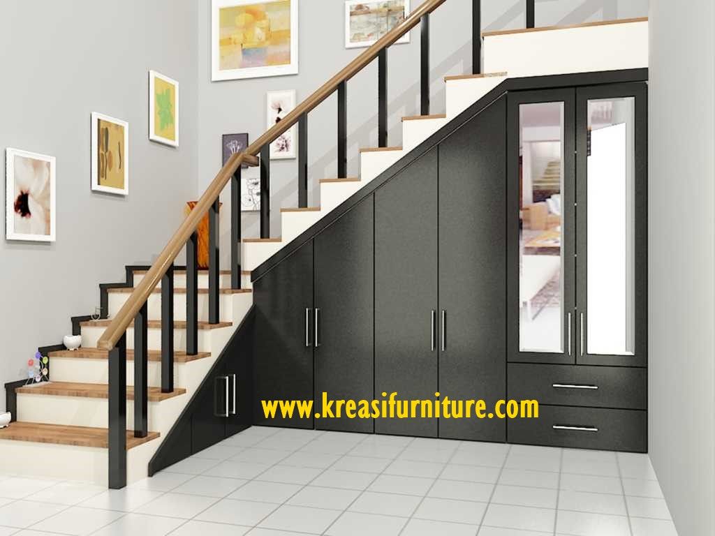 interior decoration under stairs Stair tangga bawah zen minimalis indah desain semakin livingroom luvlydecora