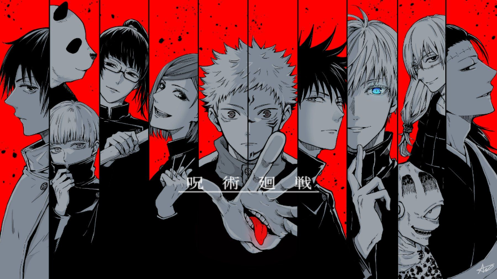 jujutsu kaisen animated computer wallpaper Jujutsu kaisen all wallpapers