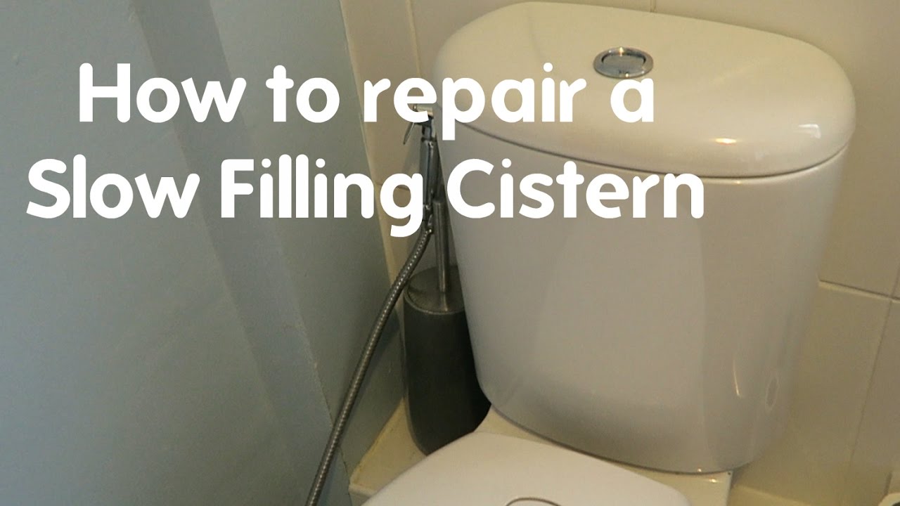 modern toilet cistern won't stop filling Toilet cistern valve won't stop filling