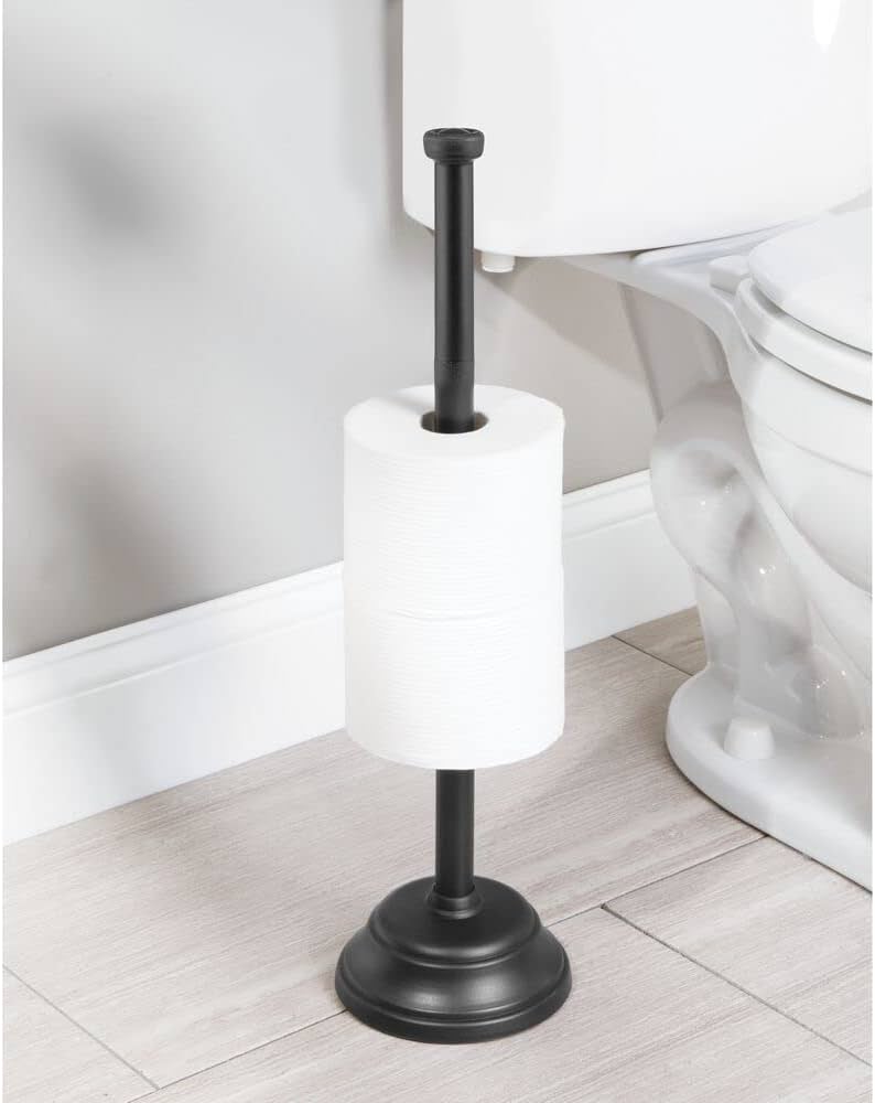 modern vertical toilet paper holder Roll pedestal manomano plumbworld idesign tidy arra