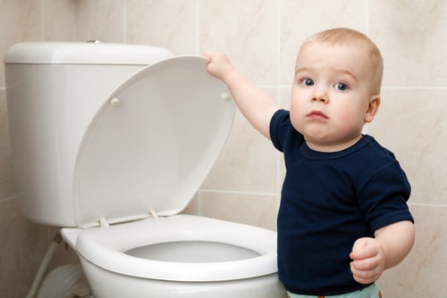 potty training baby at 10 months Babies are born potty trained!