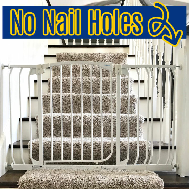 potty training baby gate Diy bottom of stairs baby gate w/ one side banister. get a piece of