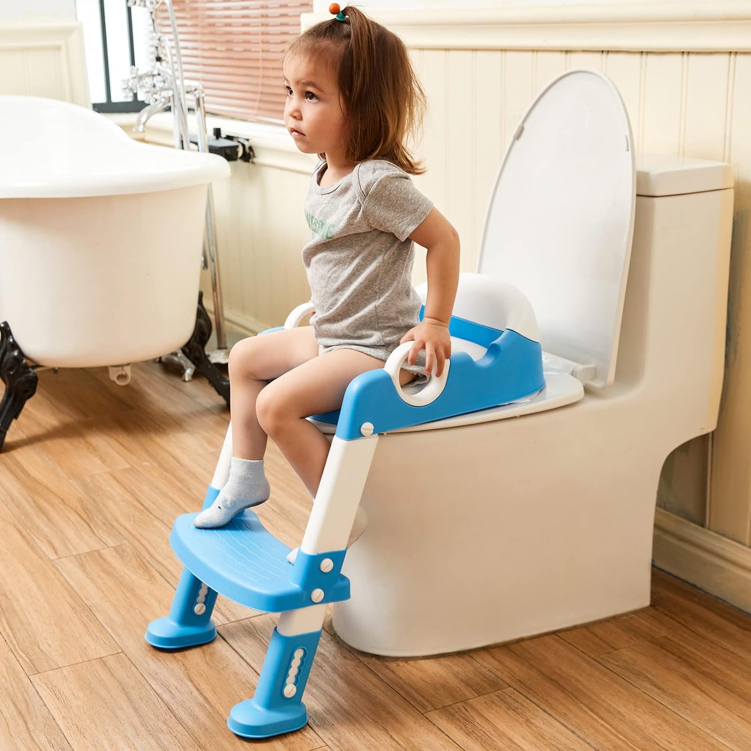 potty training seat for baby boy Potty training toilet seat with step stool ladder for boys and girls