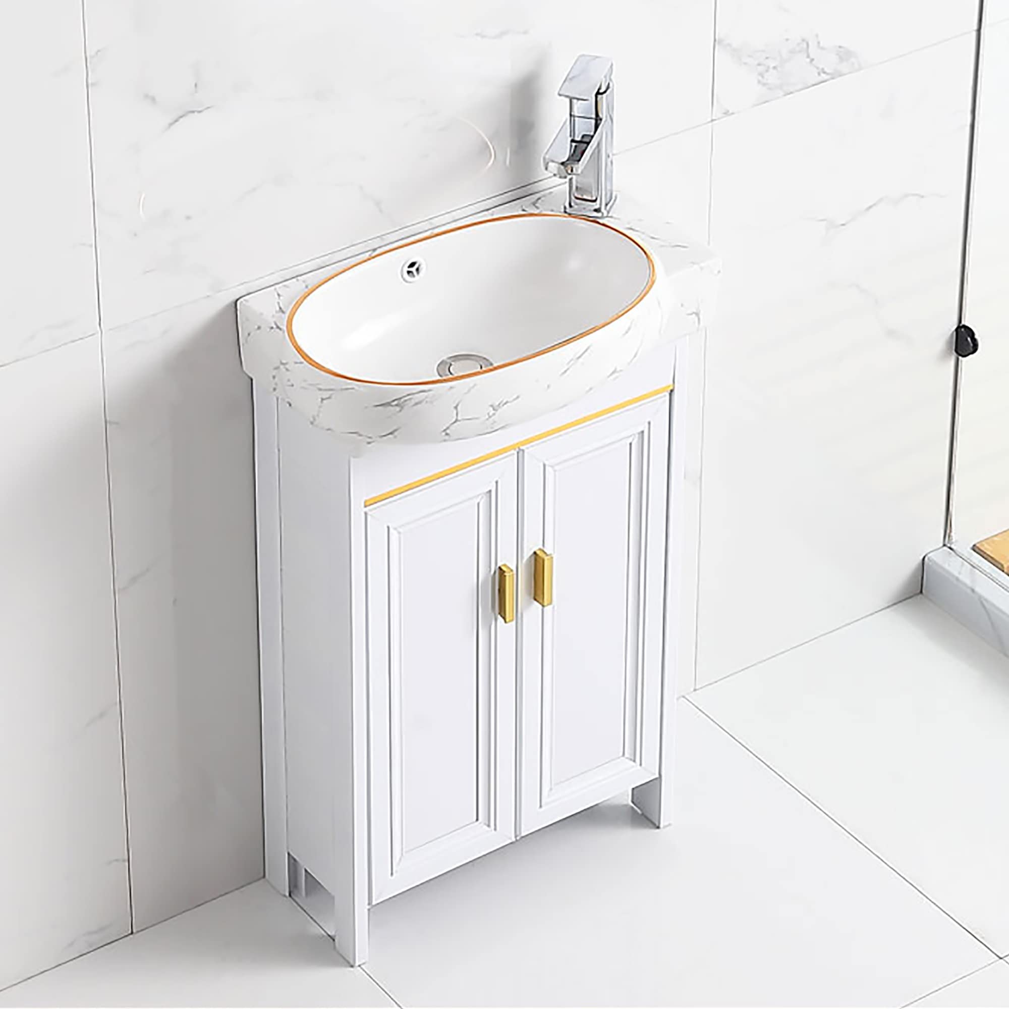 slim toilet and sink vanity unit Narrow depth bathroom vanity with sink : 30" narrow depth taren bamboo