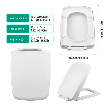 square toilet seat for baby Hot sale square toilet seat cover with easy clean