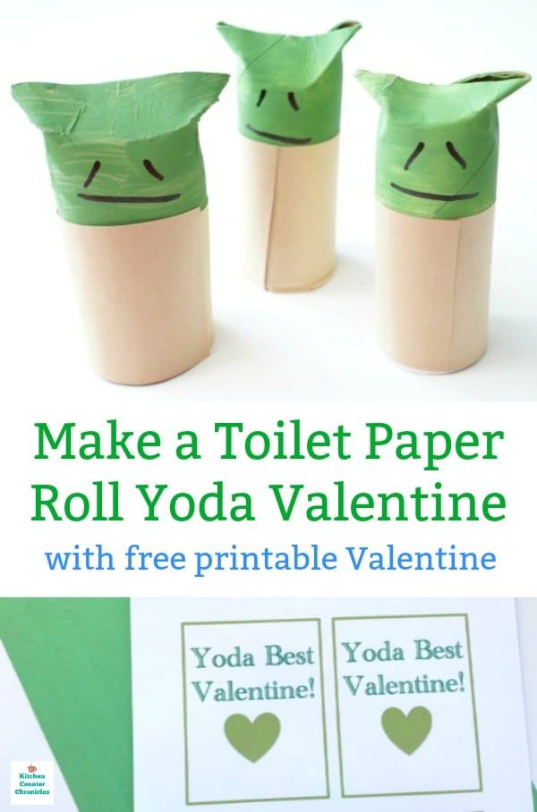 toilet paper roll baby yoda Yoda best! make a toilet paper roll yoda valentine