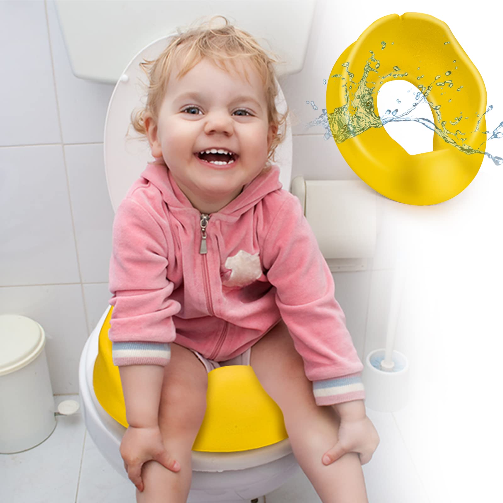 toilet seat baby proof Seat toilet soft children baby potty eco friendly training