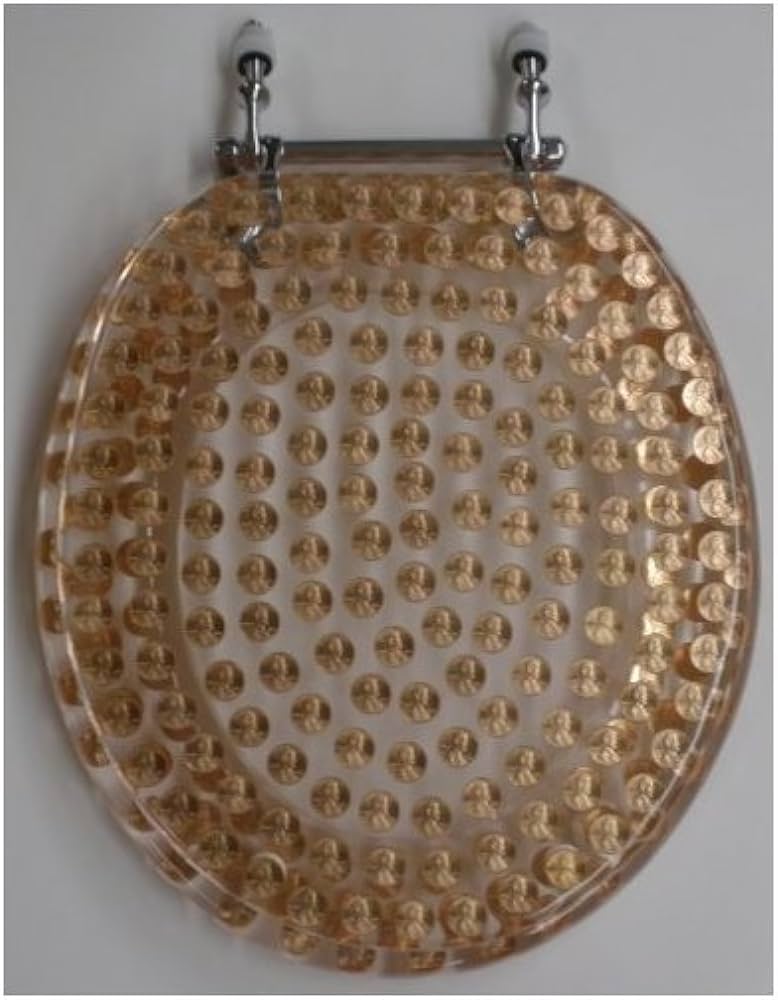 toilet seats for sale johannesburg Toilet seat penny money coins lucite amazon elongated pennies seats resin real coin na ssl x18