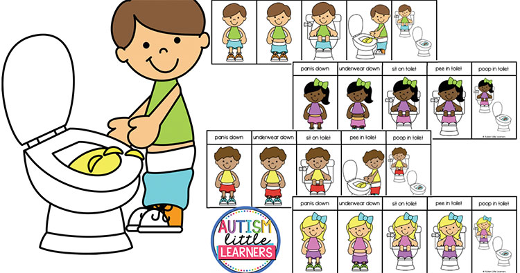 toilet training for child with autism Autistic toileting providing learners cues