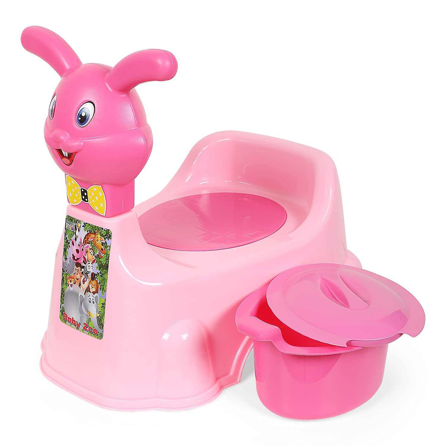 types of baby toilet training Sgs certificate baby toilet training seat rabbit shape plastic infant