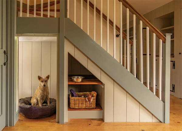under stair dog area Under stairs bar stair room staircase designs built decoist space basement area mini house living kitchen storage glitter pantry pet
