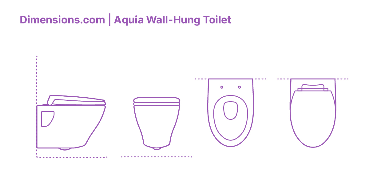 wall hung toilet dwg block Toto aquia wall-hung toilet dimensions & drawings