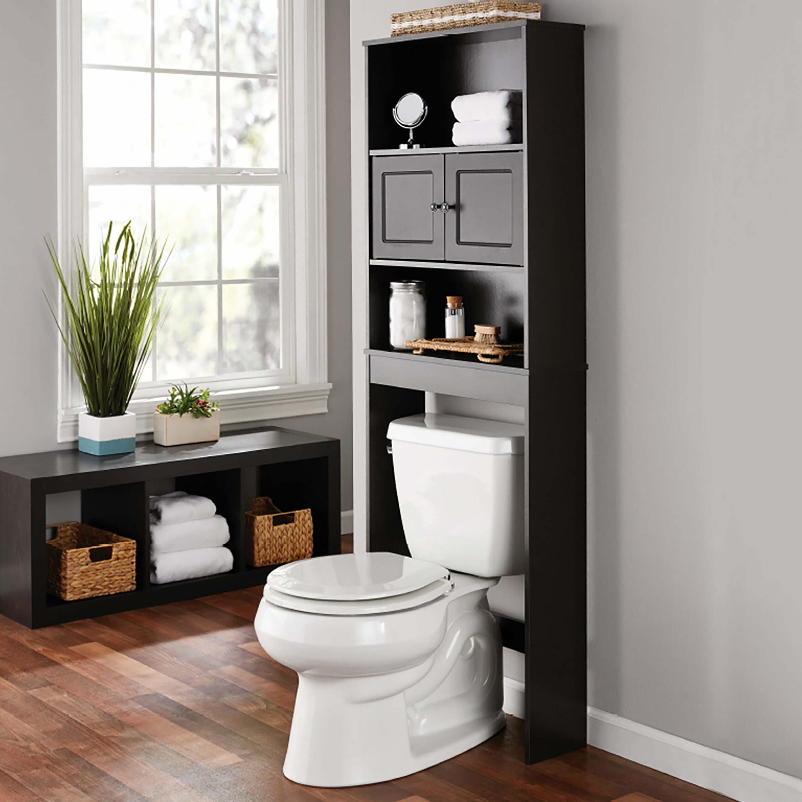 walmart over the toilet storage instructions Toilet saver mainstays