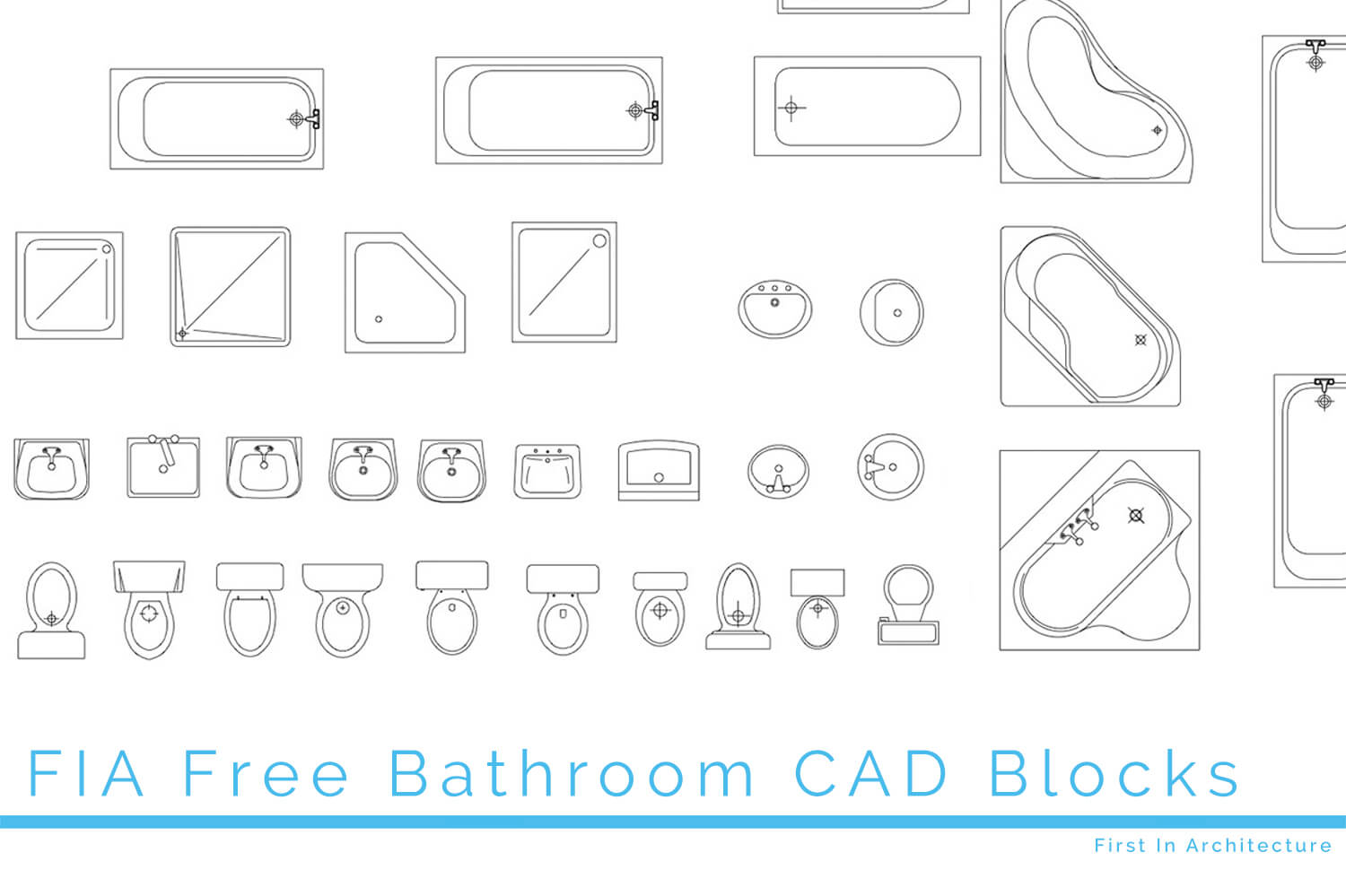 washroom furniture cad block Blocks autocad firstinarchitecture metric fia maxinterior toilets