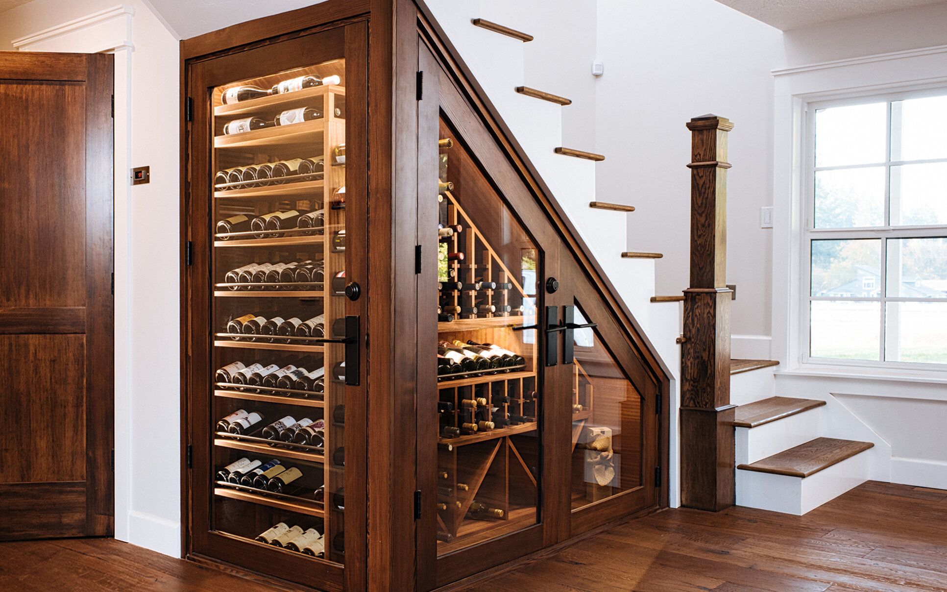 wine rack under stairs ideas Wine stairs storage under cellar basement closet cellars staircase diy stair bar uploaded user racks visit passive ml choose board