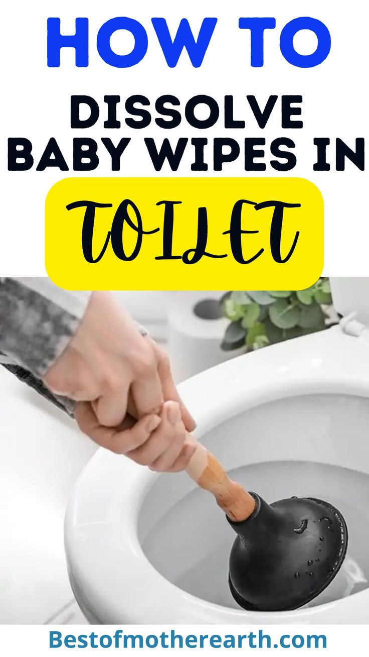 yellow toilet of newborn baby How do you dissolve baby wipes in the toilet?
