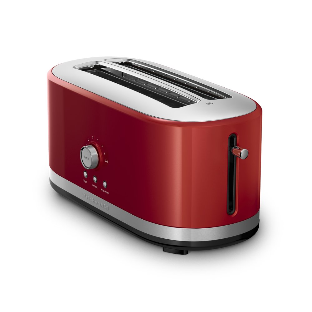 4 slice long slot toaster Toaster slot long kitchenaid slice lift high red lever amazon silver kitchen contour empire overstock aid 120v