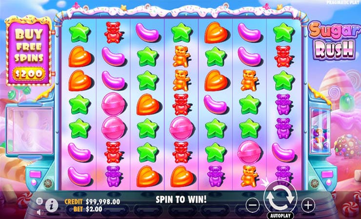 akun demo slot sugar rush Sugar rush : candy-themed online slot w/ 2 bonus games