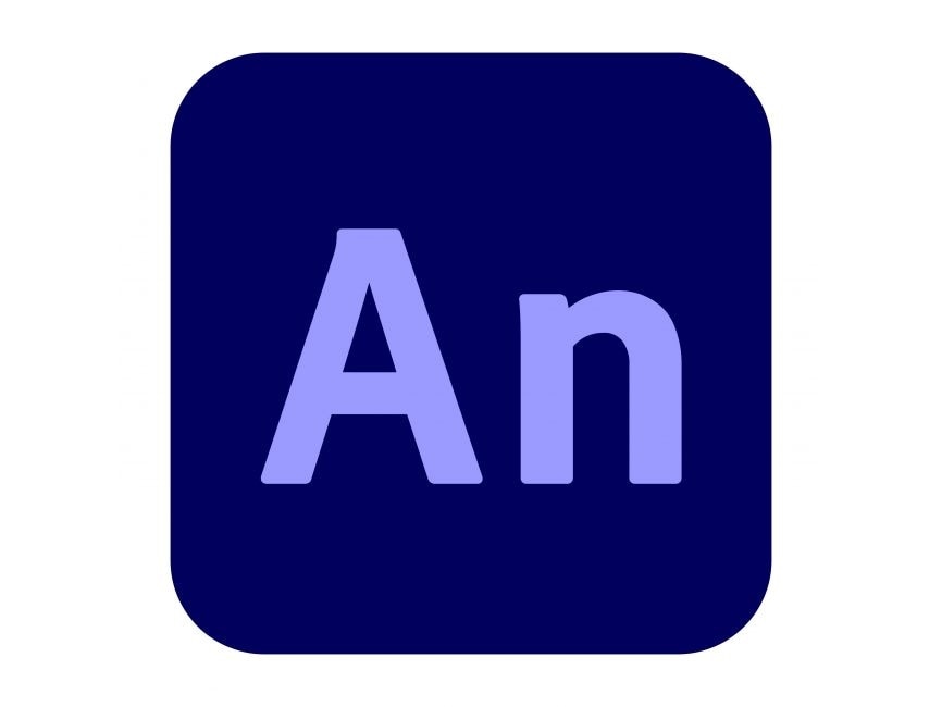 animate a logo in adobe animate Adobe, animate, logo, logos icon