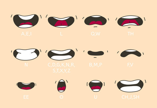 animation mouth shapes png Animated mouth pictures