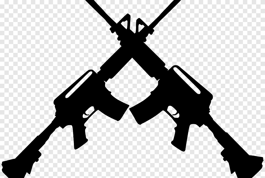 anime assault rifle png Assault rifle silhouette png