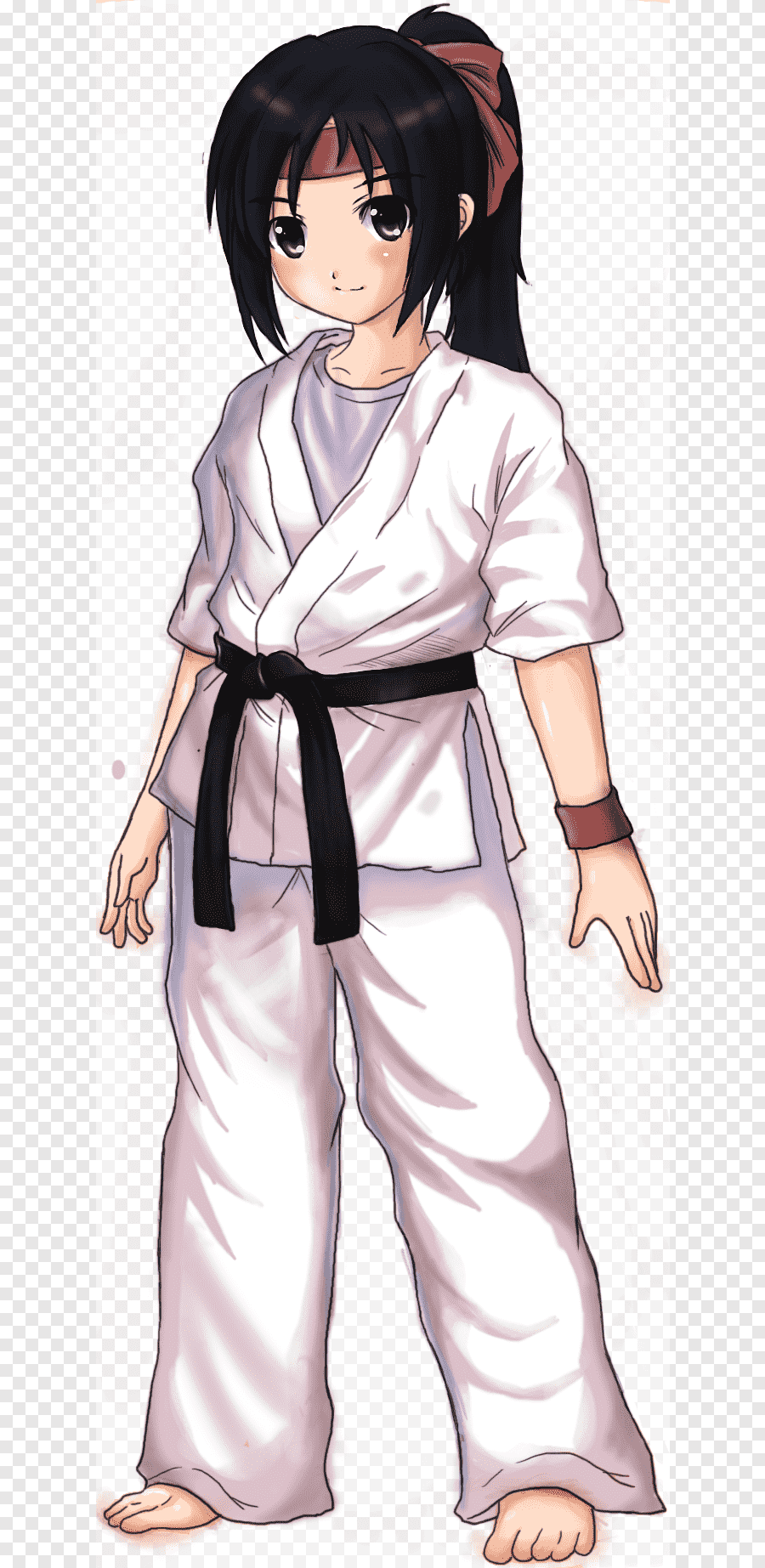 anime character karate uniform png Karate png