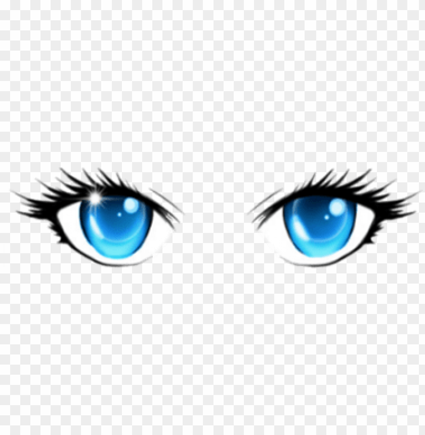 anime face png transparent Blueeyes animegirl depressed toppng 1893