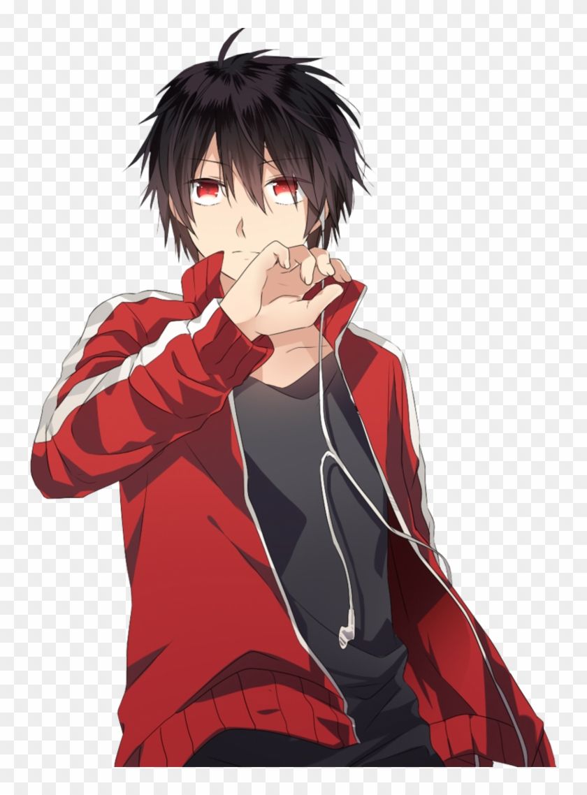 anime red boy png Anime boy png image