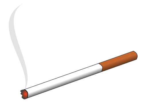 anime smoking cigarette png Cigarette clipground