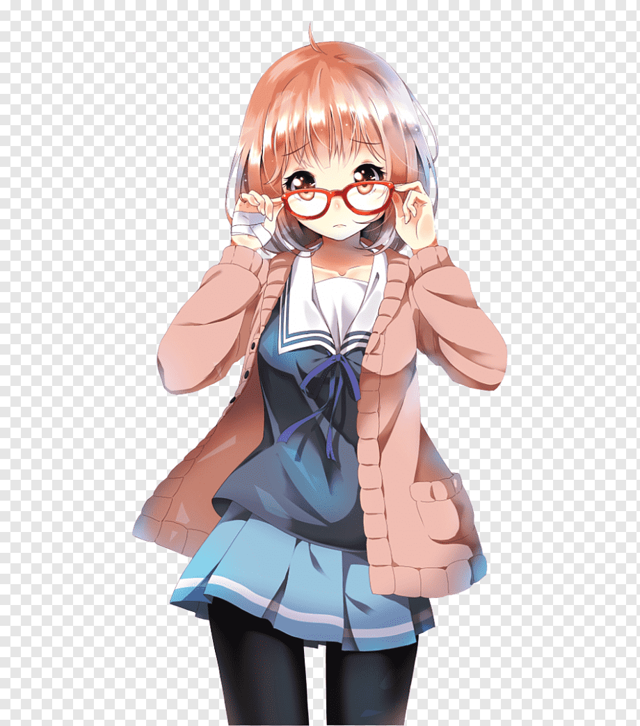 anime white glasses png Animados lentes gafas schoolmeisje staande nerdy camouflage inteligentes